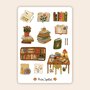 Asia Spettel Stickersheet - Bookish