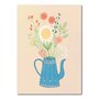 Studio Kvinna A6 Postcard - Flowers