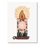 Studio Kvinna A6 Postcard - Candle
