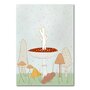 Studio Kvinna A6 Postcard - Nice rain