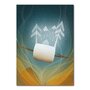 Studio Kvinna A6 Postcard - Marshmallow world
