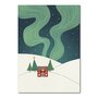 Studio Kvinna A6 Postcard - Northern Light