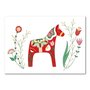 Studio Kvinna A6 Postcard - Swedish Horse