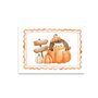 Postcard Only Happy Things | Hedgehog Pumpkin