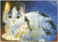 Postcard Loes Botman | Kitten