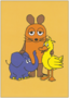 Postcard Sendung mit der Maus | Mouse, elephant and duck