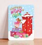 Postcard Sending you Holiday Cheer - Aniet Illustration
