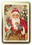 TS001-006 Tausendschön golden metal box - Grüsse vom Weihnachtsmann