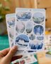 Wild Pencil Studio Planner sticker sheet - Windows into Winter