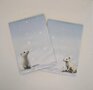 A5 Notepad Ermine - by StationeryParlor