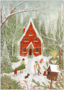 Postcard Maja Lindberg | In the Christmas Garden