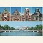 Postcard | Magere brug and the four Gables