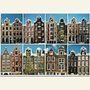 Postcard | 8 Couple-Gables (Echtparen), Amsterdam