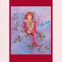 Postkarte Fantasy Judy Mastrangelo | Stechpalmefee 