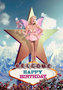 Welcome Fairy Happy Birthday Individual Postcard by Max Hernn