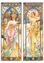 Postcard Tushita Fine Arts | Alphonse Mucha