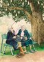 Inge Look Nr. 01 Postkarte | Old Ladies Aunties