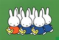 Nijntje Miffy Postcards | Nijntje met schooltas