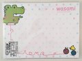 Wasami Crocodile Envelope Set | Bubble