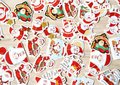 Sticker Flakes Box | Santa Christmas