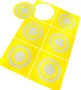 Sealing Stamp Stickers Lace Yellow