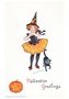 Victorian Halloween Postcard | A.N.B. - Halloween greetings