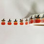 Washi Masking Tape | Halloween Animals with Hats in Pumpkins