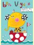 Rachel Ellen Designs - Postcards - Jim Jams - Bon Voyage - Elephant