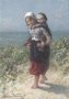 Museum Cards Postcard | Elchanon Verveer - Op zusjes rug in de Scheveningse duinen