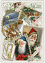 PK 610 Tausendschön Postcard Christmas | Merry Christmas - Collage