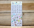 Machiko Bunny Clear Stickers