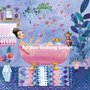 Mila Marquis Postcard | Woman in bathtub