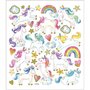 Seal Sticker with Gold Foil | Unicorns