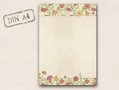 A4 Letter Paper Pad TikiOno | Summer