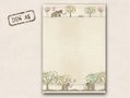 A5 Letter Paper Pad TikiOno | Mammoths
