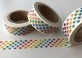 Washi Masking Tape | 5 rows of Little Rainbow Stars