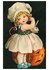 Victorian Halloween Postcard | A.N.B. - Halloween greeting_