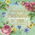 Nina Chen Postcard | Happy Birthday (blossoms)_
