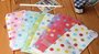 Natural Pattern Envelopes (Blue with Coloured Dots)_