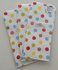 Natural Pattern Envelopes (White with Coloured Dots)_