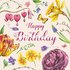 Nina Chen Postcard | Happy Birthday (Spring Flowers)_