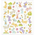 Seal Sticker with Gold Foil | Easter Bunny_