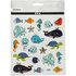 Seal Sticker met zilverfolie | Sea Animals_