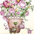 Sabina Comizzi Postcard | Bunch of flowers_