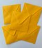 Set of 5 Envelopes 145x145 - ocher yellow_