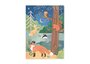 Woodland Animals Postcard_