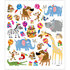 Seal Sticker met Glitter Folie | Birthday Animals_
