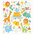 Seal Sticker mit Glitzerfolie | Birthday Animals_