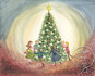 Postcard | Christmas tree_