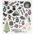 Seal Sticker met folie | Antique Christmas_